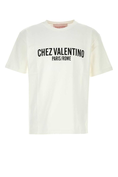 Logo-Printed Cotton T-shirt — White