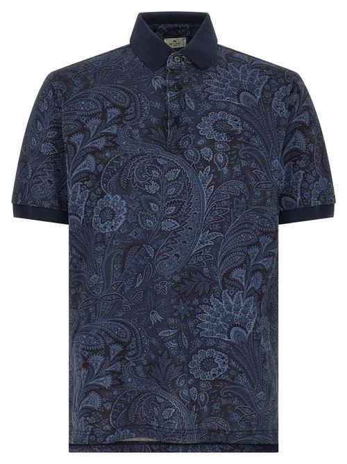 'Arnica Paisley' Polo Shirt