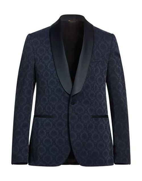 Man Blazer Midnight blue Size 40 Viscose, Polyester