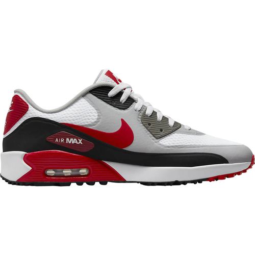 Nike Golf Golfschuhe Air Max 90 G, weiß/schwarz/rot