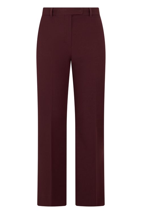 Straight-Leg High-Waist Trousers