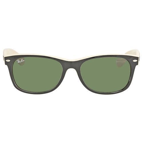 New Wayfarer Color Mix Green Classic G-15 Unisex Sunglasses RB2132 875