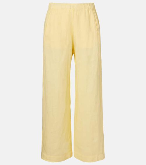 Lola linen wide-leg pants