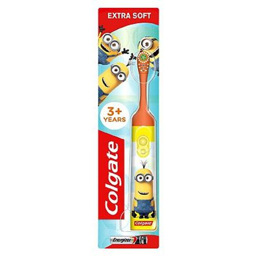 Colgate 360 Sonic Kids 3+ Years Minion Extra Soft Battery Powered Toothbrush