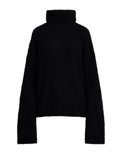 Woman Turtleneck Black Size S Polyamide, Alpaca wool, Wool