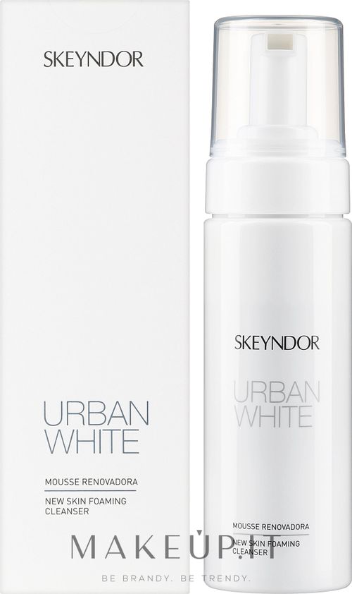 Mousse detergente rinfrescante Skeyndor Urban White New Skin Foaming Cleanser