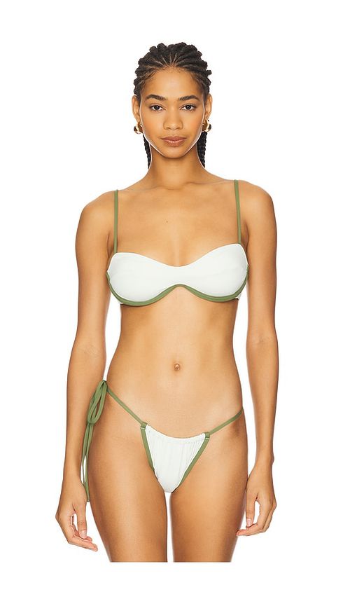Significant Other Sutton Bikini Top in White. -  XS also in L