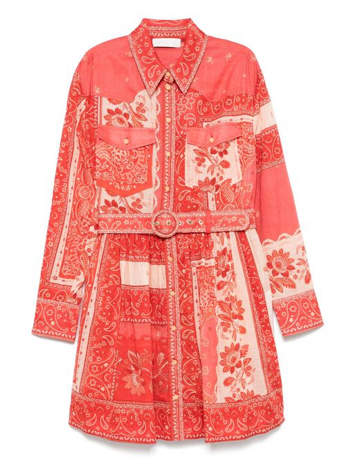 Lucky mini dress - Red