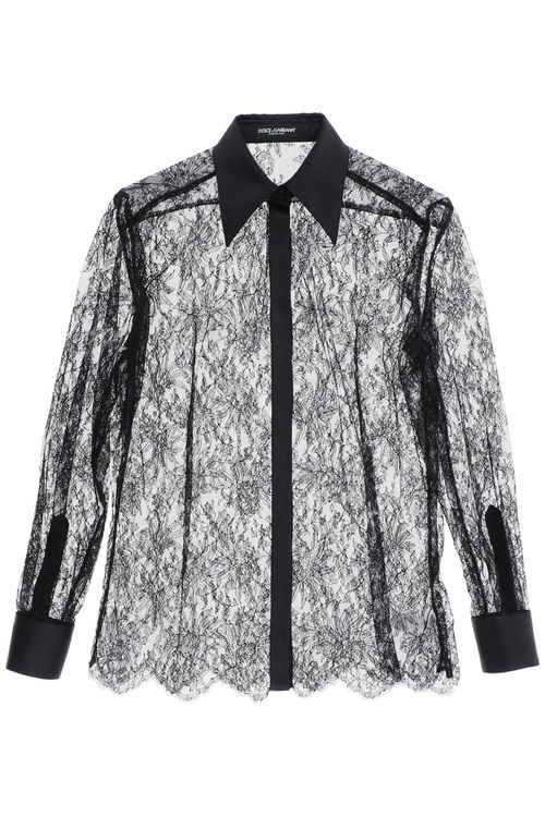 Black Lace Shirt
