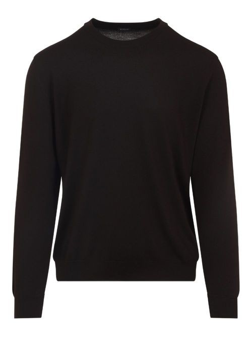 Crew-neck sweater - Brown