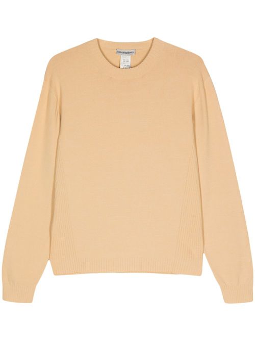2000s crew-neck jumper - Yellow