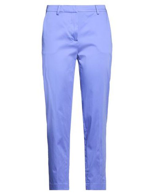 Woman Pants Purple Size 6 Cotton, Elastane