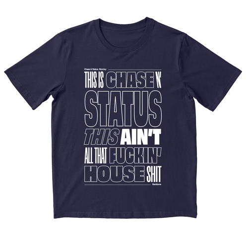 This Is Chase And Status T-shirt in Navy - Sma