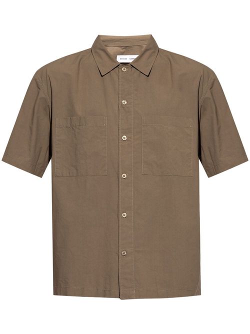Saayo cotton shirt - Brown