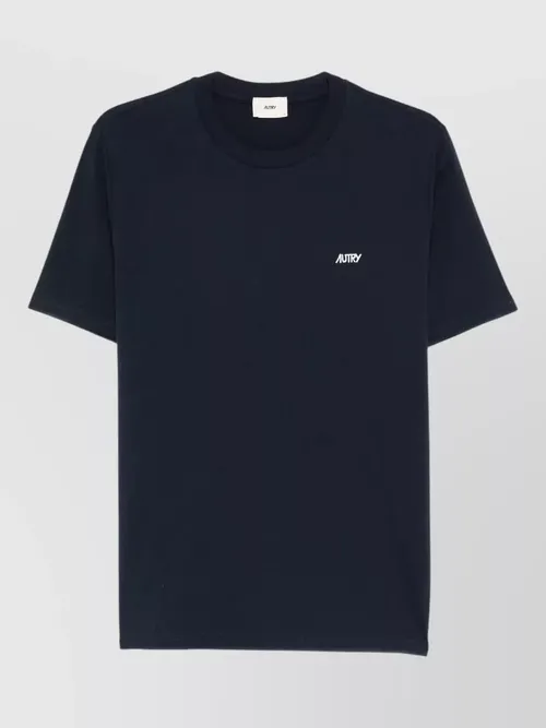 Autry - logo cotton jersey t shirt regular fit