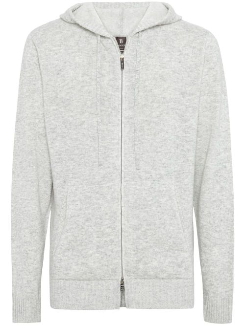 Drawstring hoodie jumper - Grey