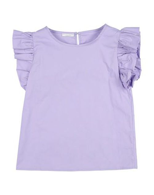L:ú L:ú By Miss Grant Kid Girl Top Lilac Size 12 Cotton