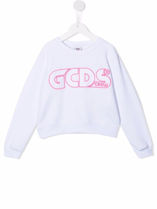 Logo print sweatshirt - White