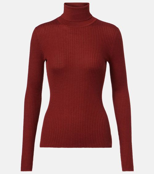 Peppe cashmere and silk turtleneck