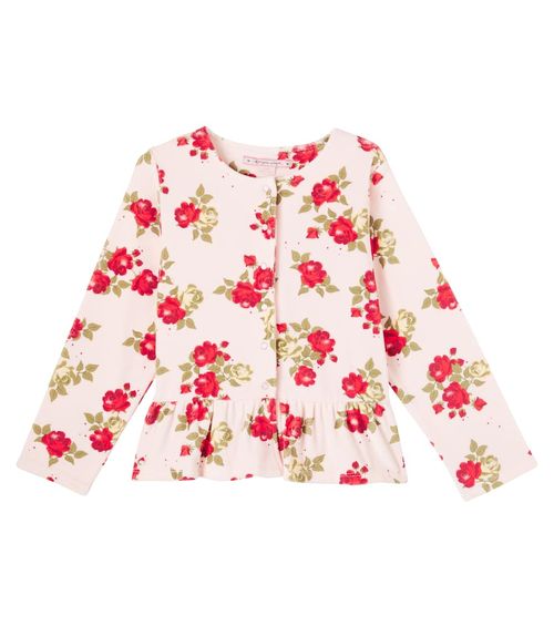 Konges Sløjd Velula floral velvet cardigan