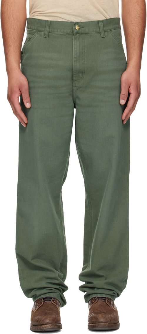 Khaki Single Knee Trousers
