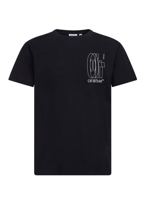 Logo-Printed Cotton T-Shirt — Black