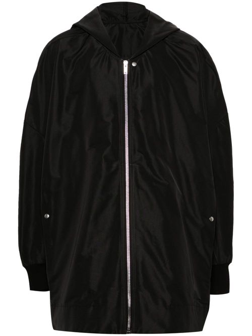Jumbo Peter hooded coat - Black