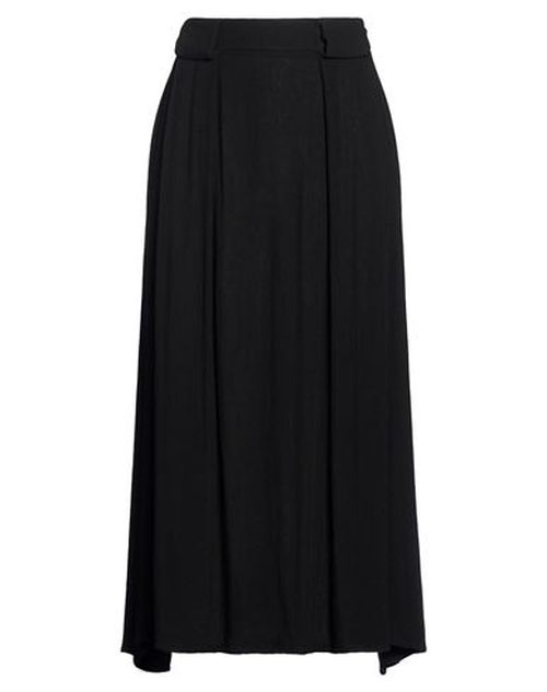 Momoní Woman Maxi skirt Black Size 2 Viscose, Wool