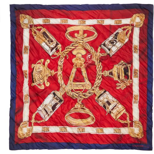 Burgundy AI Scarf