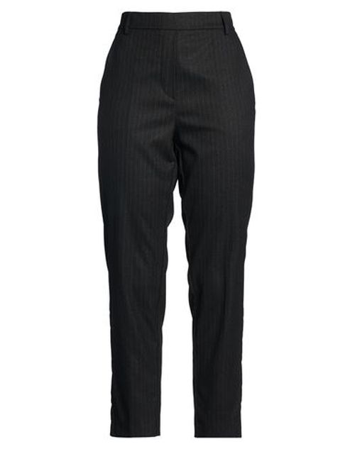Woman Pants Charcoal Size 12 Polyester, Viscose, Elastane