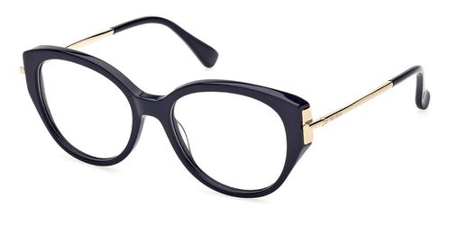 Max Mara MM5116 090 Women’s Eyeglasses Blue Size 52 - Blue Light Block Available