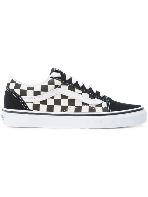 Checkered sneakers - Black