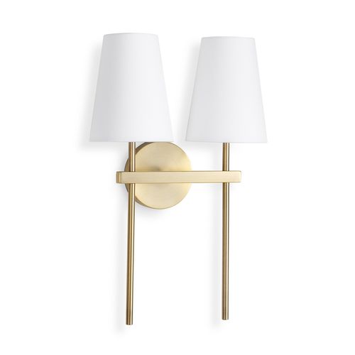 Natural Brass Wall Sconce
