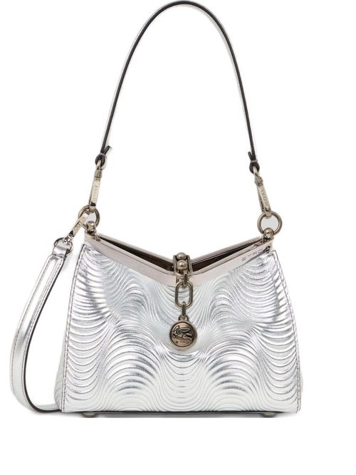 Small Vela shoulder bag - Silver