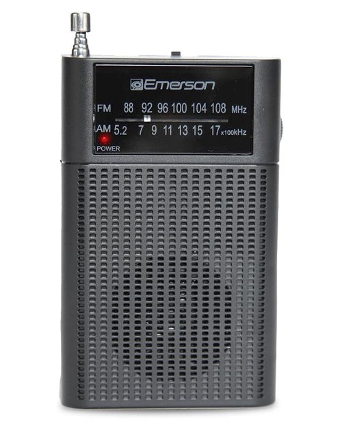Portable AM/FM Radio with Built-in Speaker