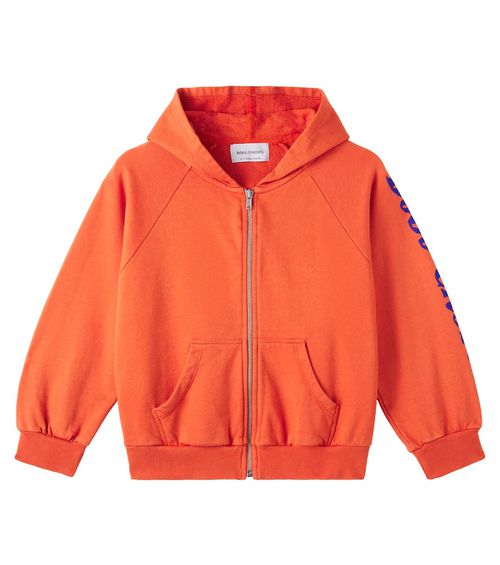 Cotton jersey hoodie