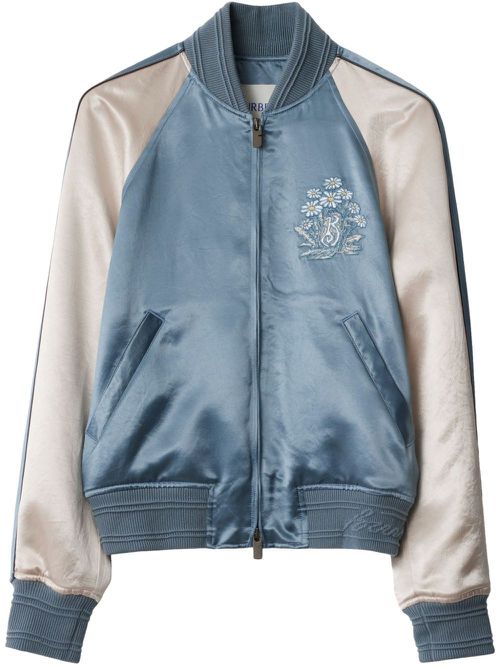 Bomber Jacket With Logo