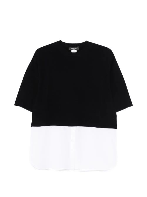 Cotton Popelibe Detail Sweater