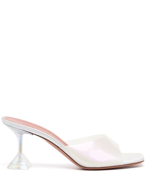 Lupita 75mm slip-on sandals - White
