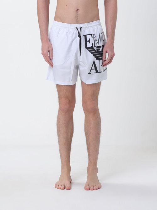 Swimsuit Men color White