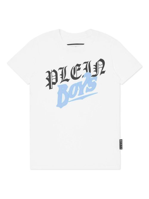 Logo-print cotton T-shirt - White