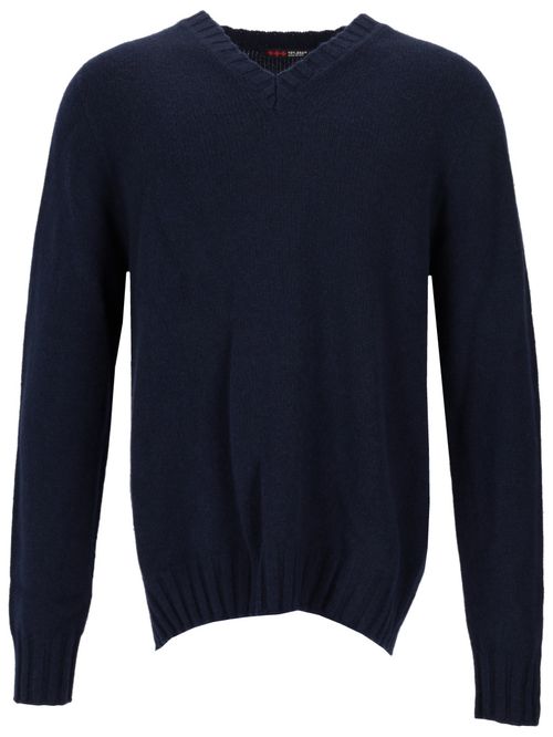 Navy Blue Regular Sweaters
