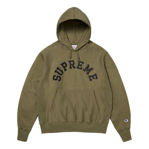 Champion Hooded Sweatshirt 'Olive'