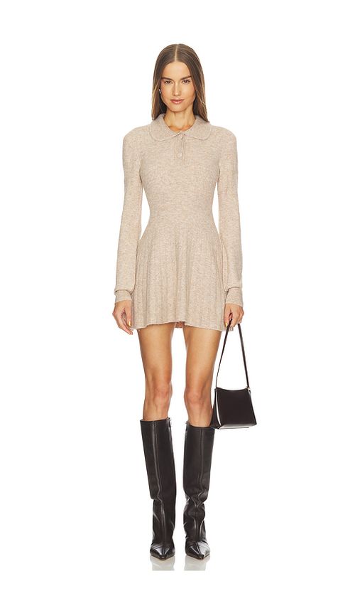 LOBA KLEID BROOKELLE in Beige. Größe XXS. Also in L, M, S