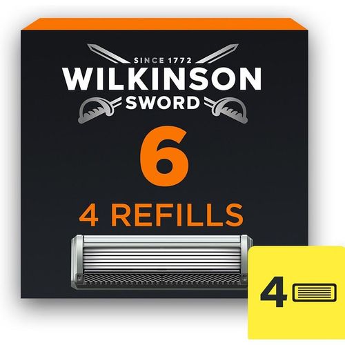 Wilkinson Sword Wilkinson 6 Men's Razor Blade Refills 4 Pack