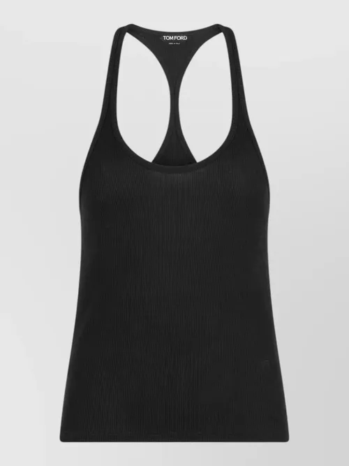 Tom Ford - logo racerback slim tank top