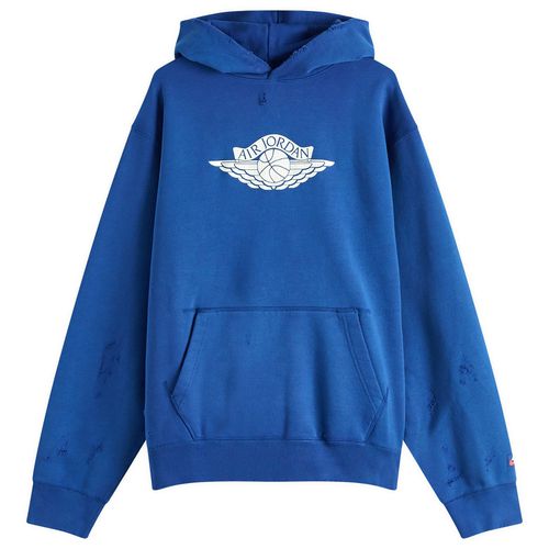 Air Jordan Men's Rair Air Pullover Fleece Hoodie in Deep Royal