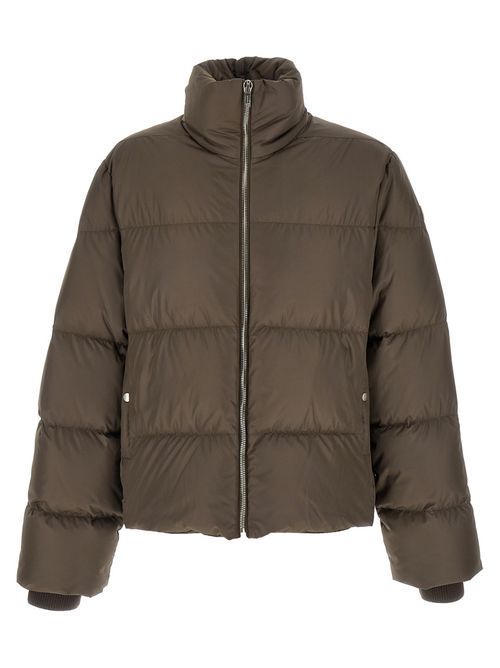 Brown Quilted Jacket