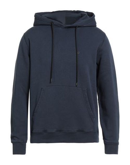 Man Sweatshirt Navy Size L Cotton