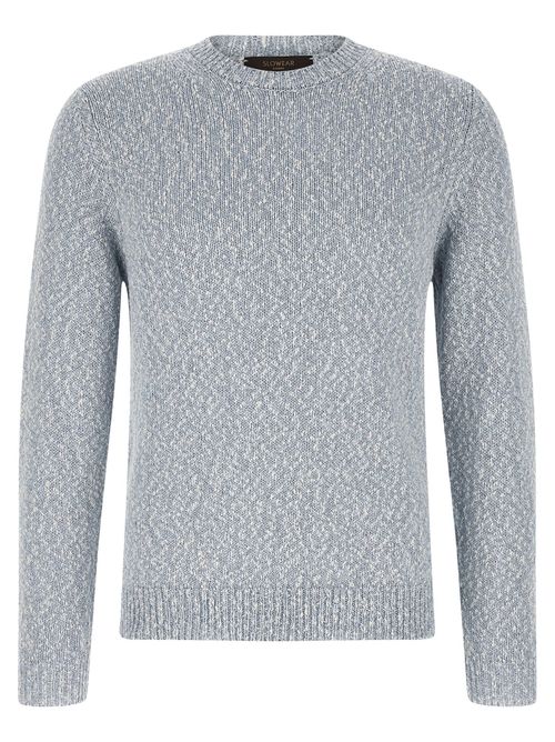 Two-tone Yarn Sweater